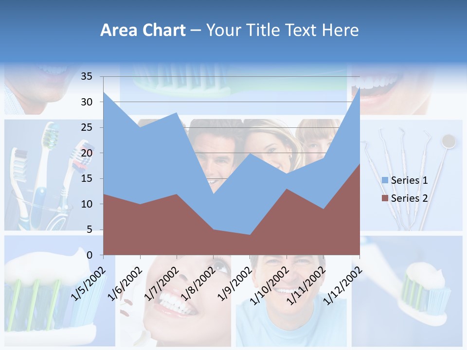 S Smile Woman PowerPoint Template