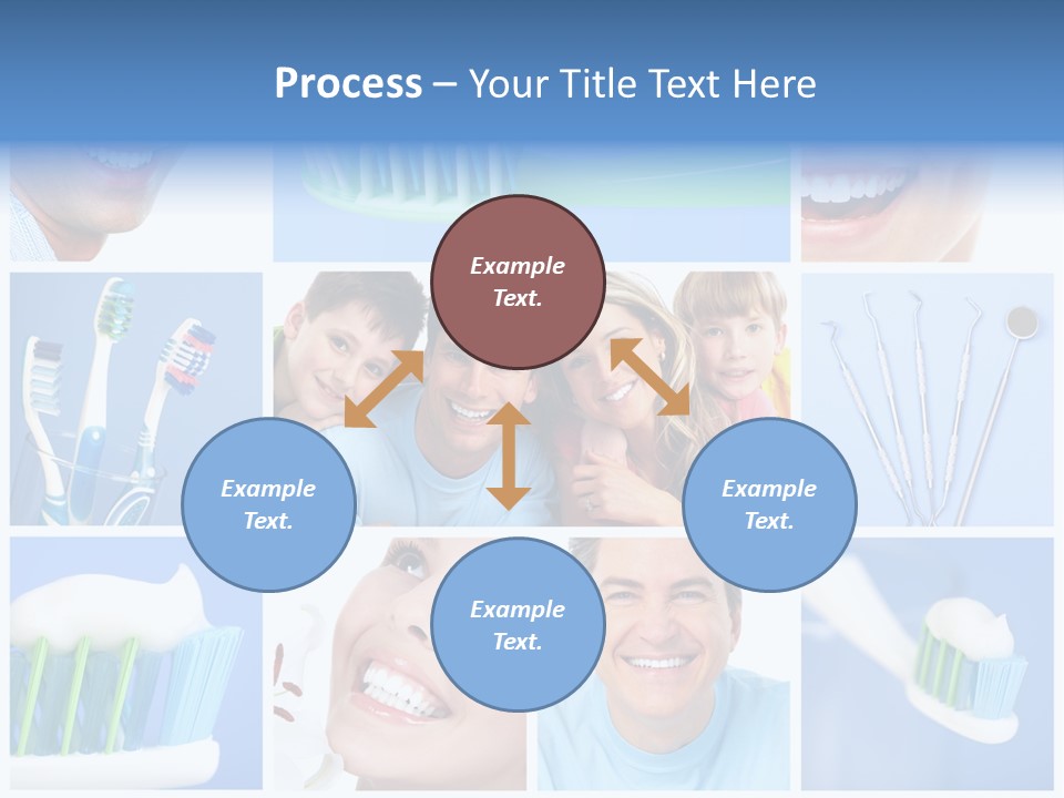 S Smile Woman PowerPoint Template