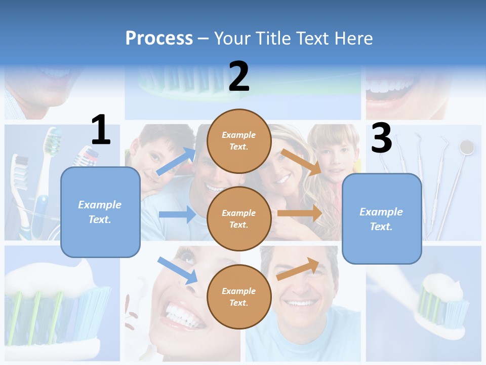 S Smile Woman PowerPoint Template