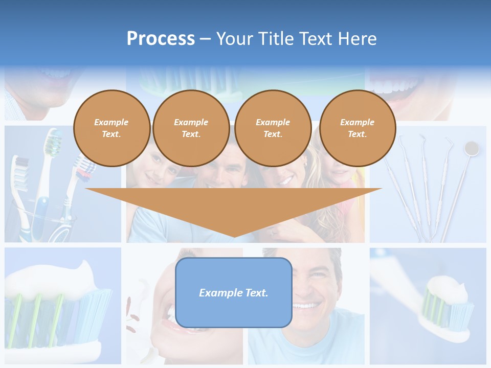 S Smile Woman PowerPoint Template