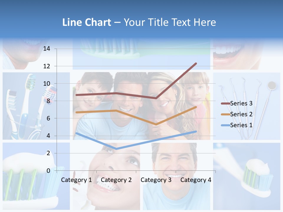 S Smile Woman PowerPoint Template