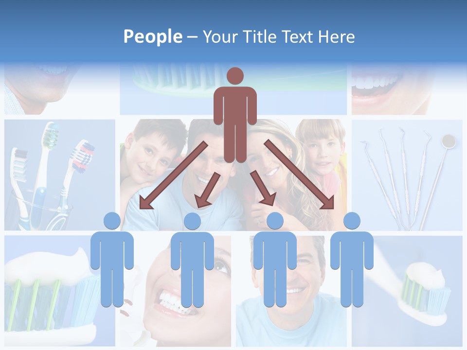 S Smile Woman PowerPoint Template