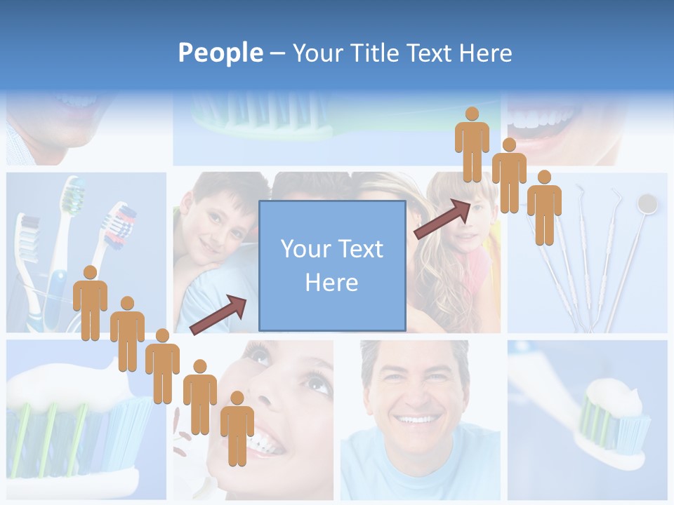 S Smile Woman PowerPoint Template