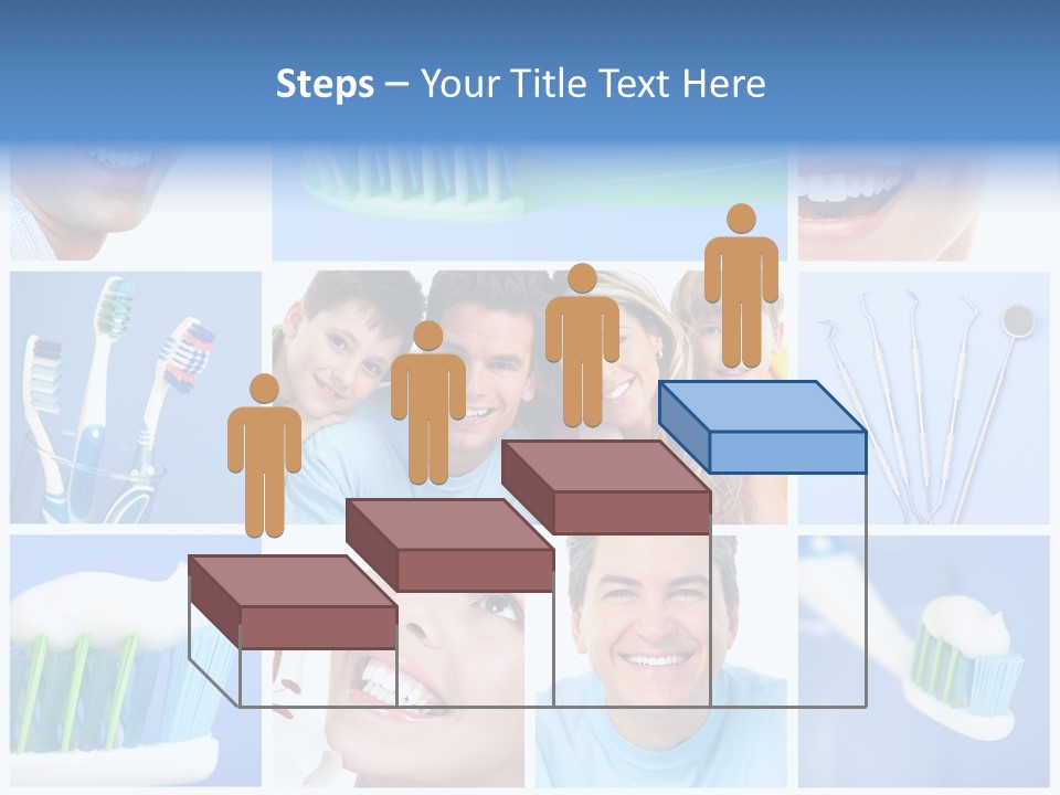 S Smile Woman PowerPoint Template