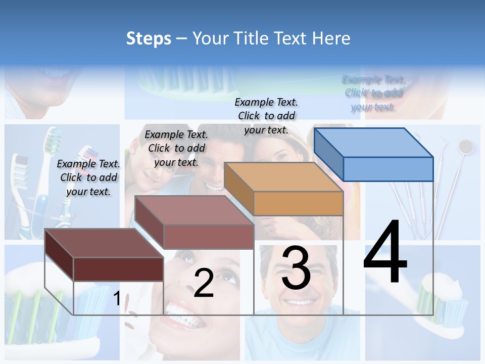 S Smile Woman PowerPoint Template