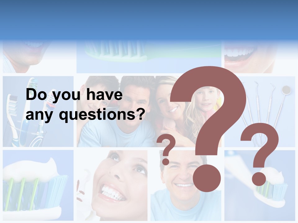 S Smile Woman PowerPoint Template