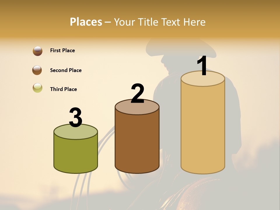 West Cowboy Western PowerPoint Template