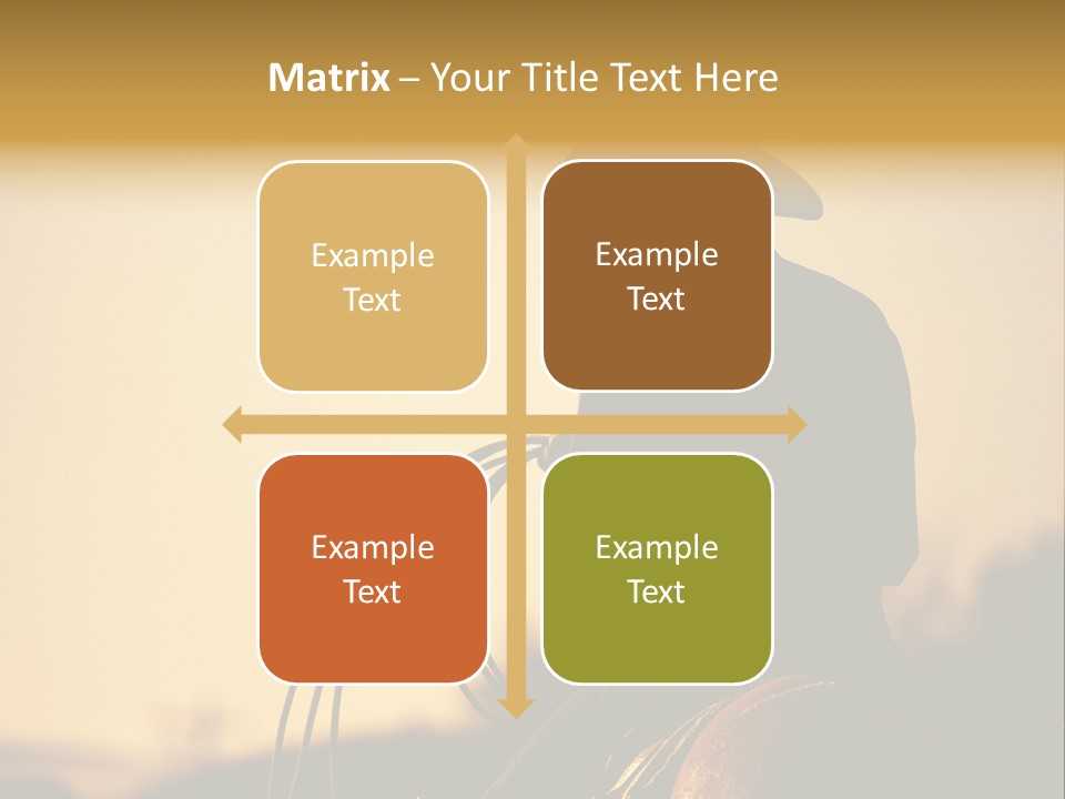 West Cowboy Western PowerPoint Template