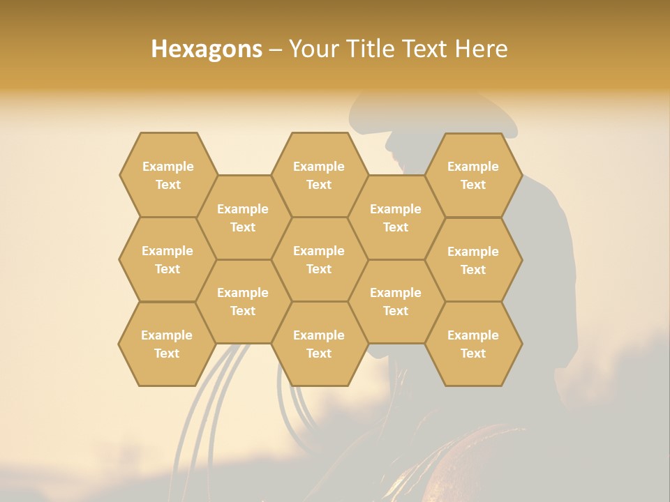 West Cowboy Western PowerPoint Template