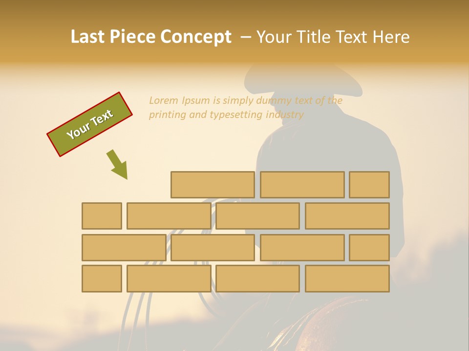West Cowboy Western PowerPoint Template