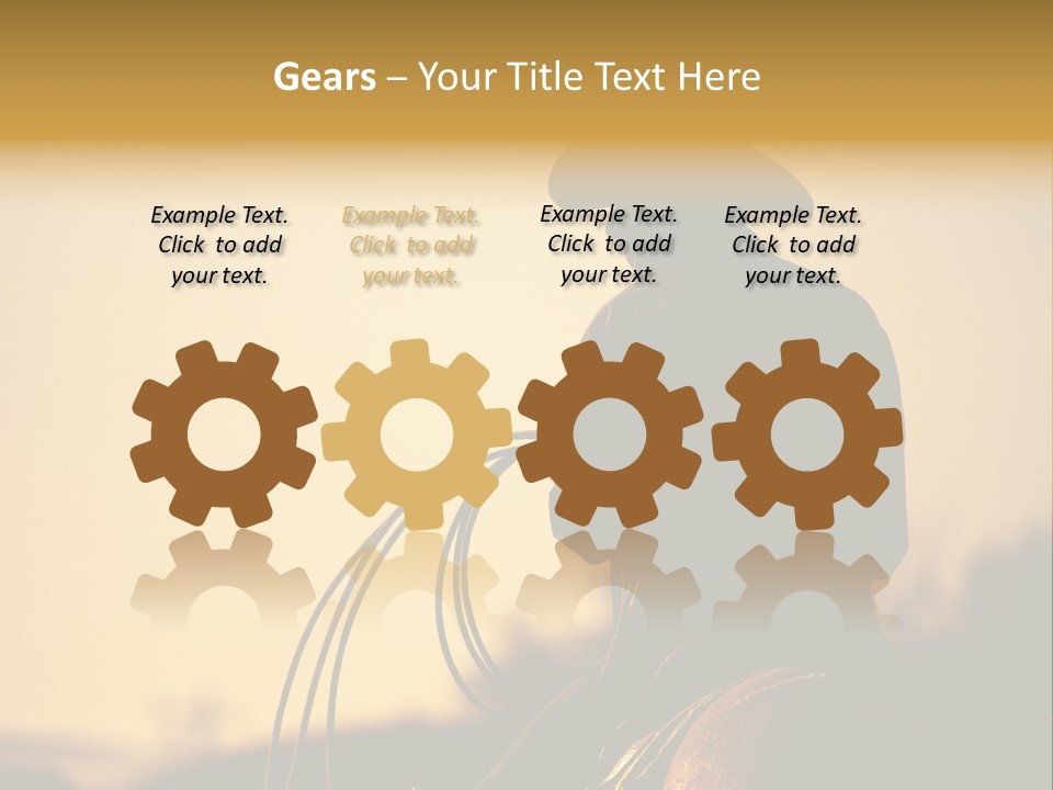 West Cowboy Western PowerPoint Template