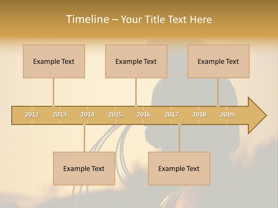 West Cowboy Western PowerPoint Template