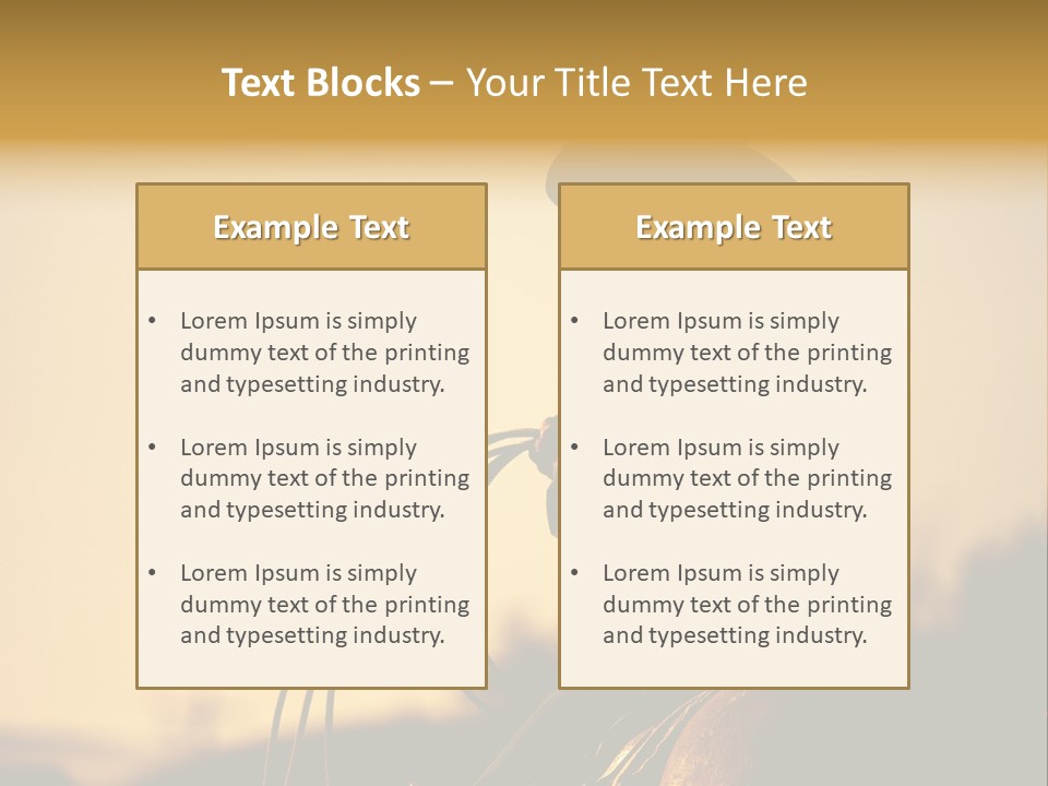 West Cowboy Western PowerPoint Template