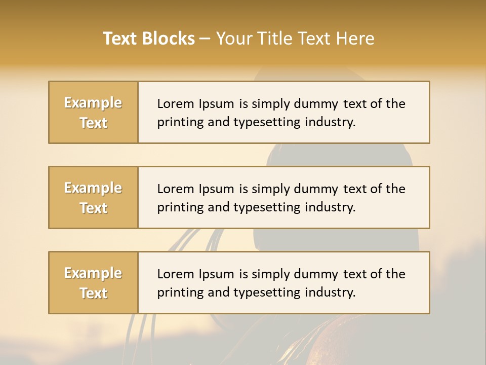 West Cowboy Western PowerPoint Template