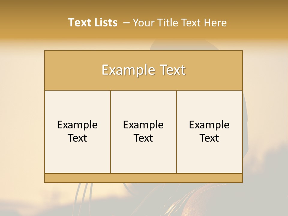 West Cowboy Western PowerPoint Template