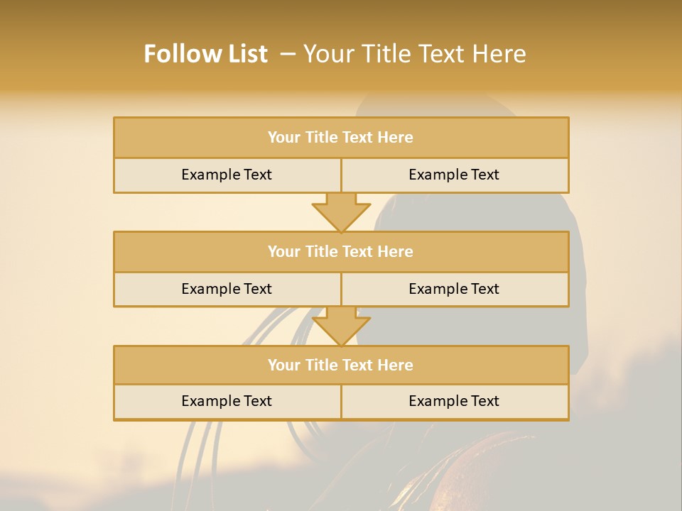 West Cowboy Western PowerPoint Template