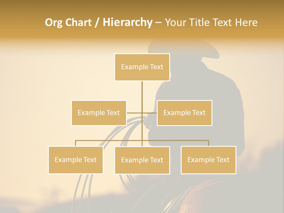 West Cowboy Western PowerPoint Template