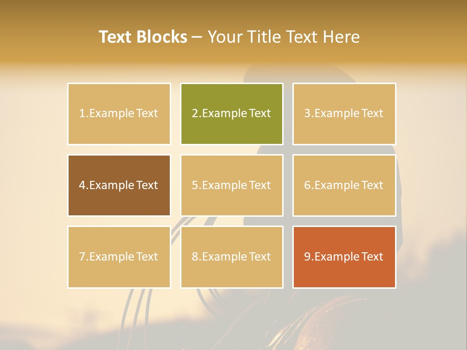 West Cowboy Western PowerPoint Template