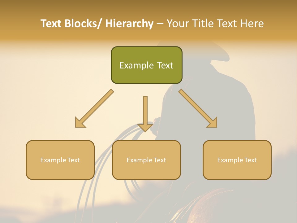 West Cowboy Western PowerPoint Template