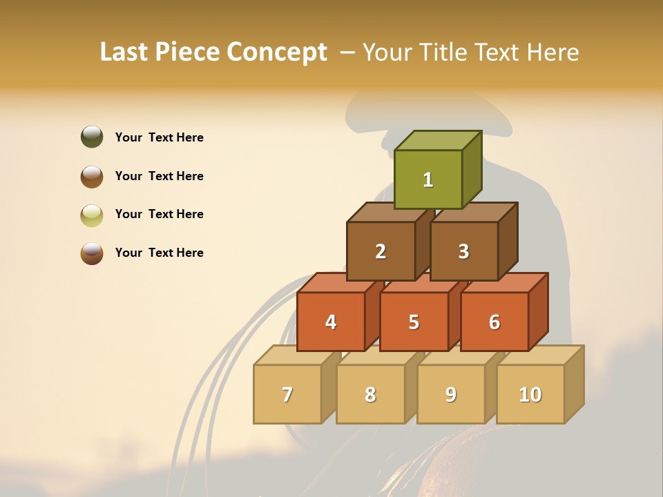 West Cowboy Western PowerPoint Template