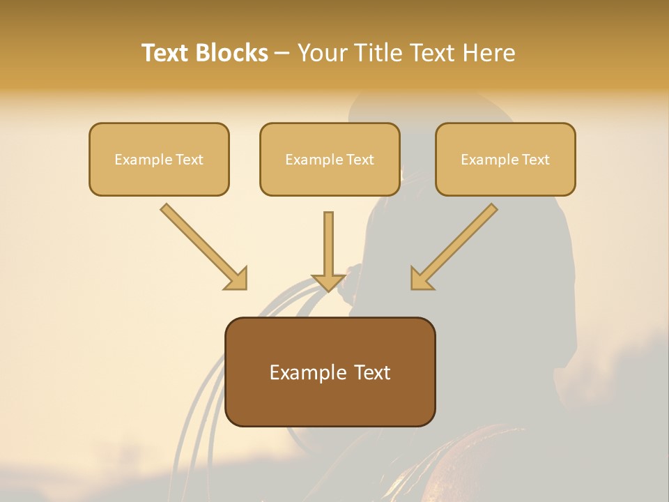 West Cowboy Western PowerPoint Template
