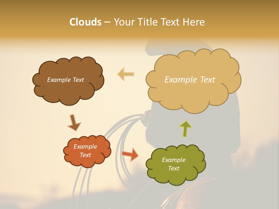 West Cowboy Western PowerPoint Template