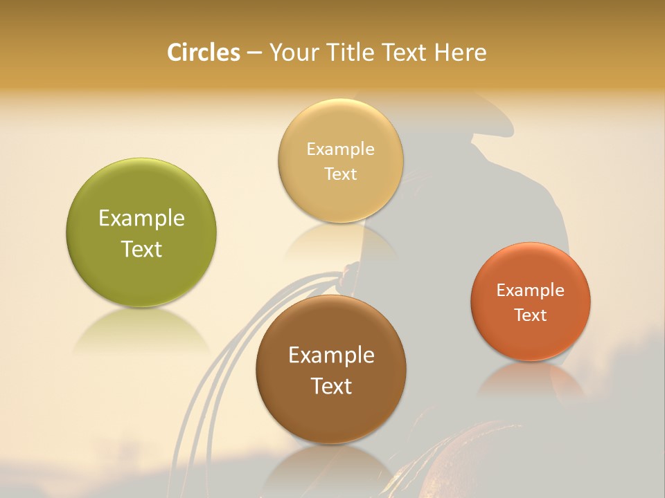 West Cowboy Western PowerPoint Template