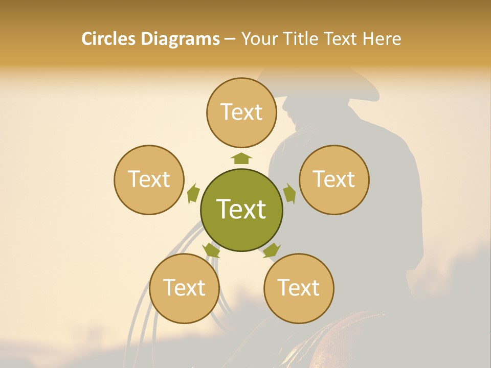 West Cowboy Western PowerPoint Template