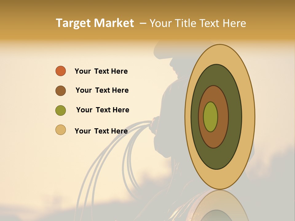 West Cowboy Western PowerPoint Template