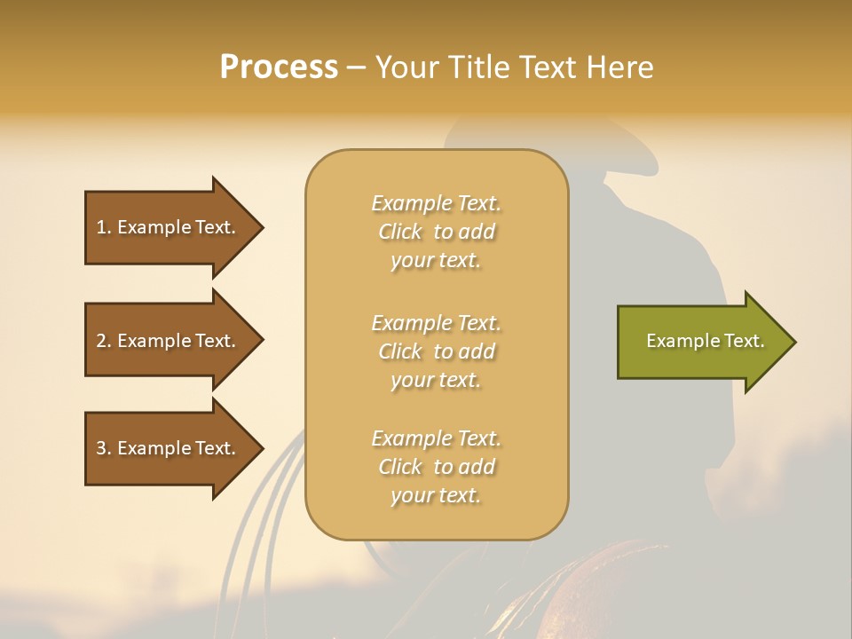 West Cowboy Western PowerPoint Template