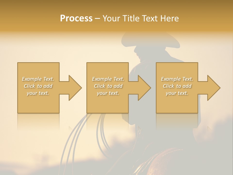 West Cowboy Western PowerPoint Template