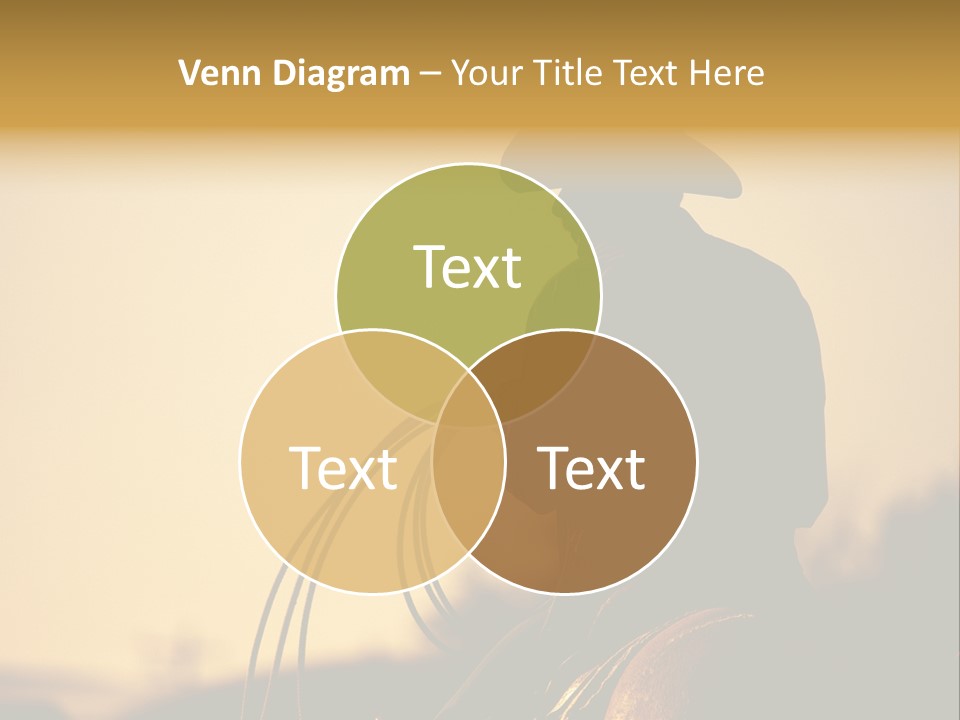 West Cowboy Western PowerPoint Template