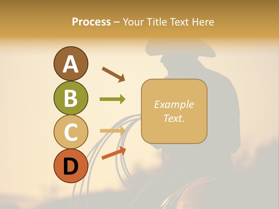 West Cowboy Western PowerPoint Template