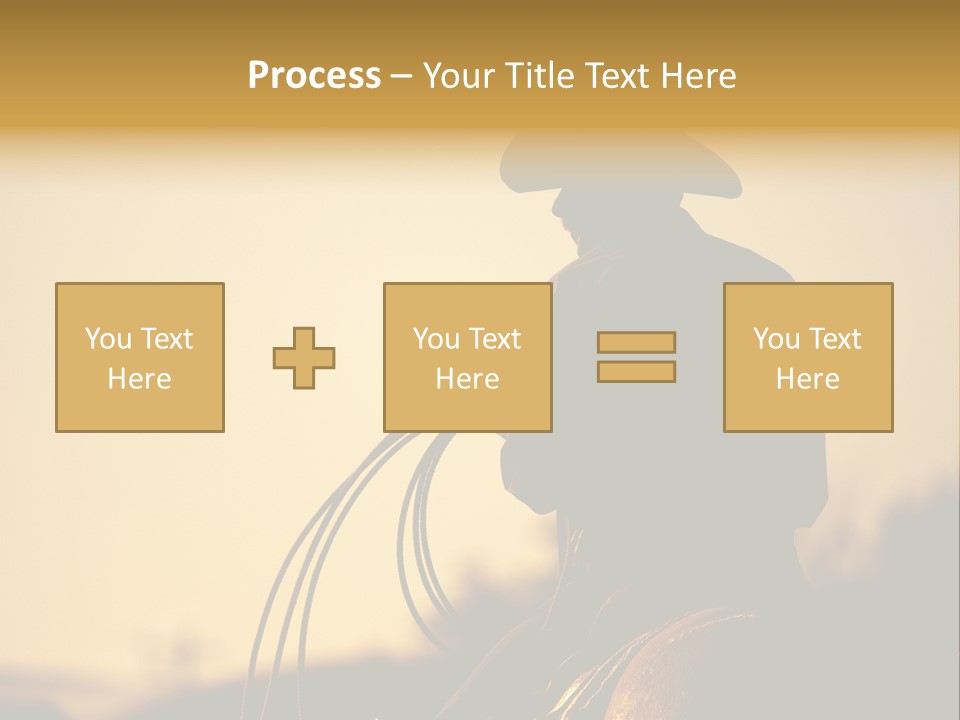 West Cowboy Western PowerPoint Template
