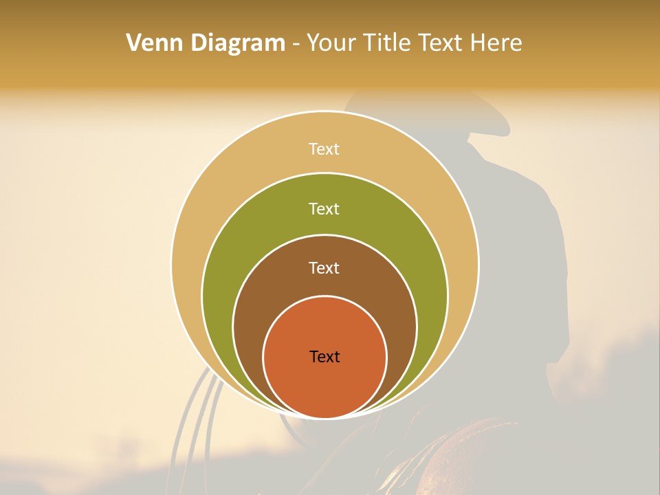 West Cowboy Western PowerPoint Template