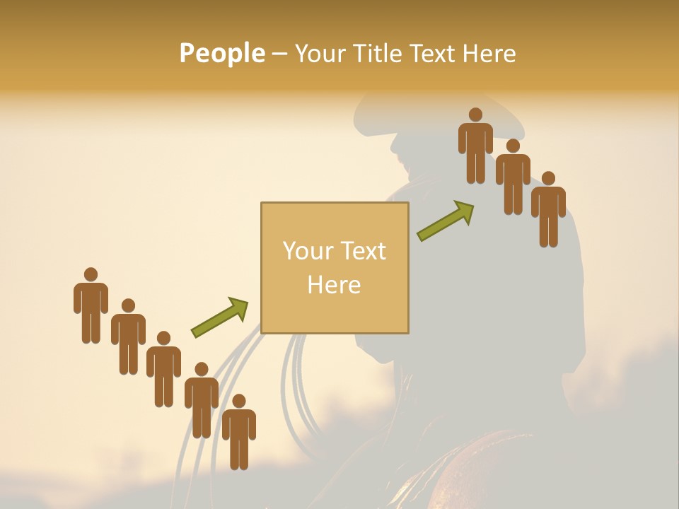 West Cowboy Western PowerPoint Template