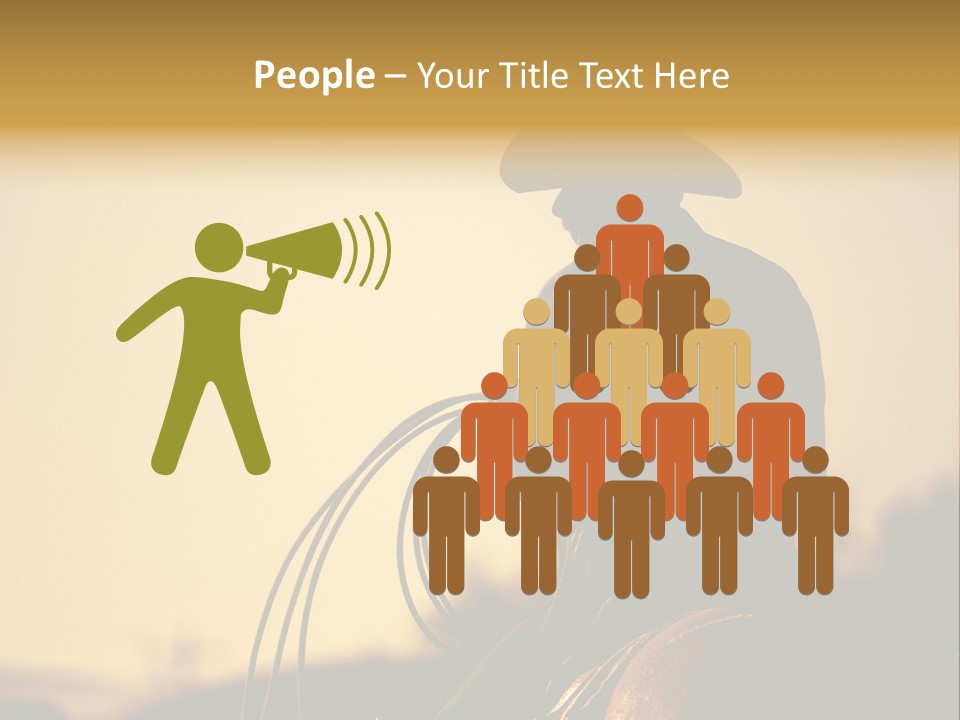 West Cowboy Western PowerPoint Template