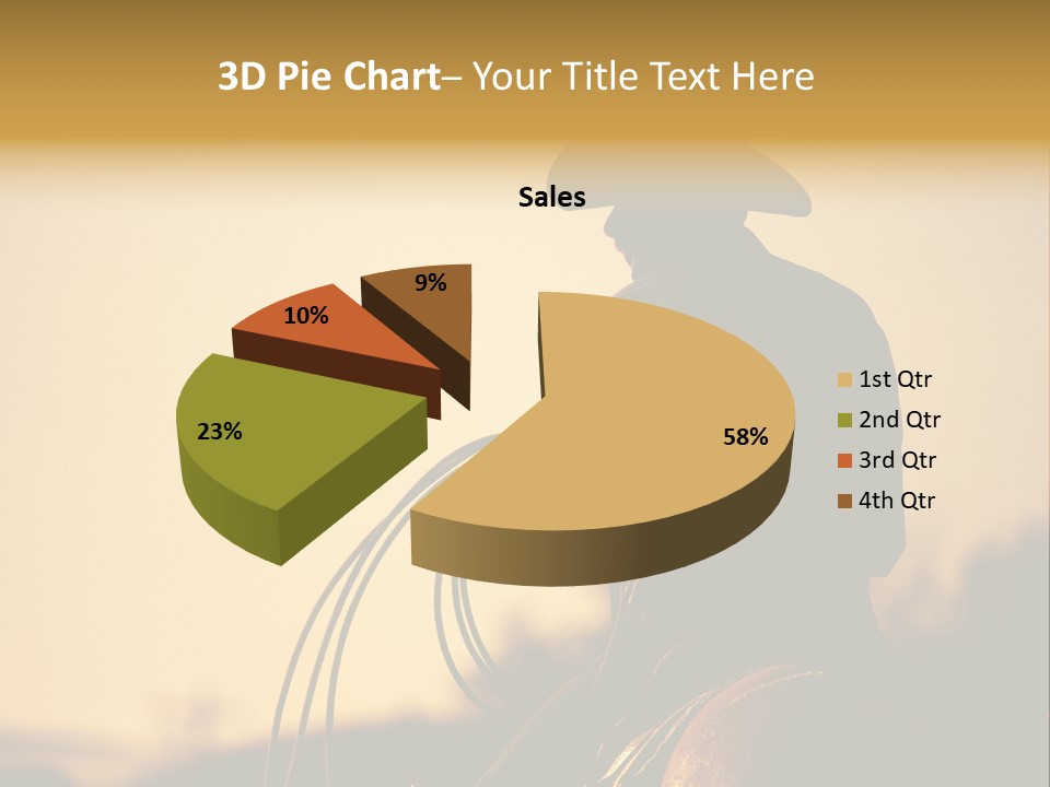 West Cowboy Western PowerPoint Template