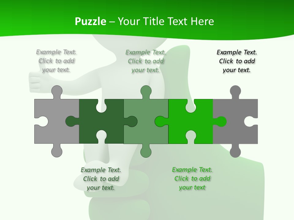 Render Hand Isolated PowerPoint Template