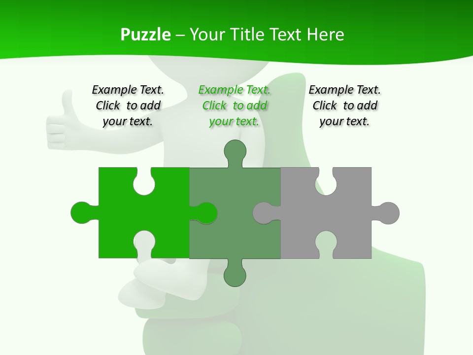 Render Hand Isolated PowerPoint Template