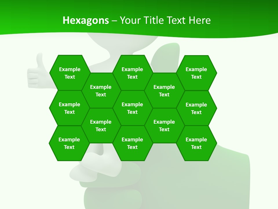 Render Hand Isolated PowerPoint Template