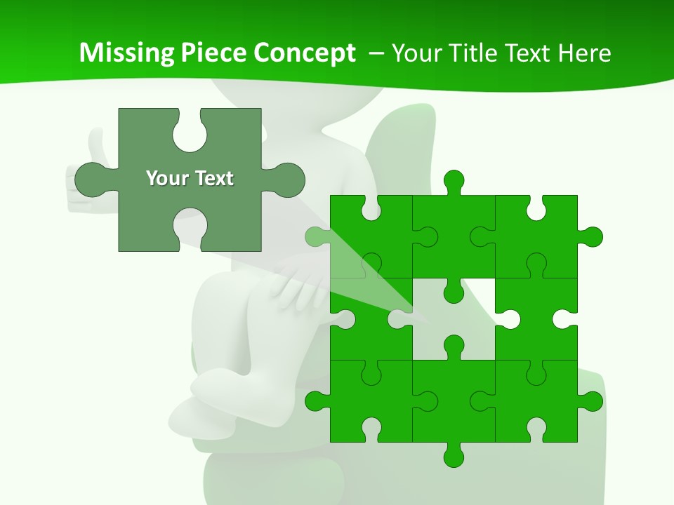 Render Hand Isolated PowerPoint Template