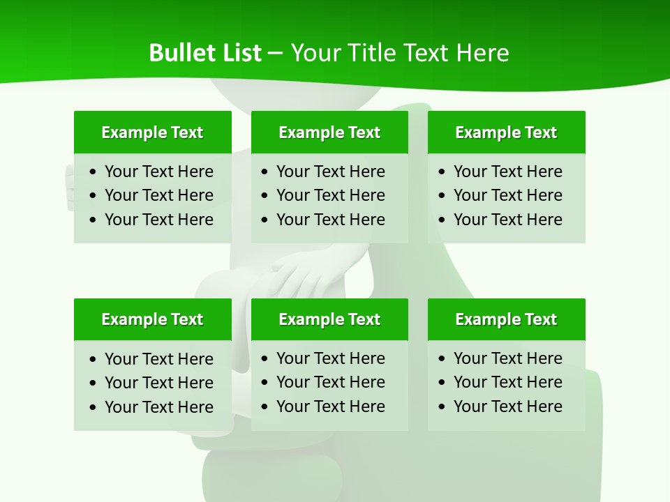 Render Hand Isolated PowerPoint Template