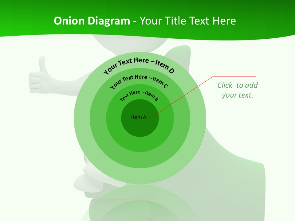 Render Hand Isolated PowerPoint Template