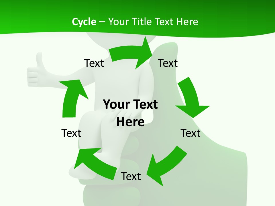 Render Hand Isolated PowerPoint Template