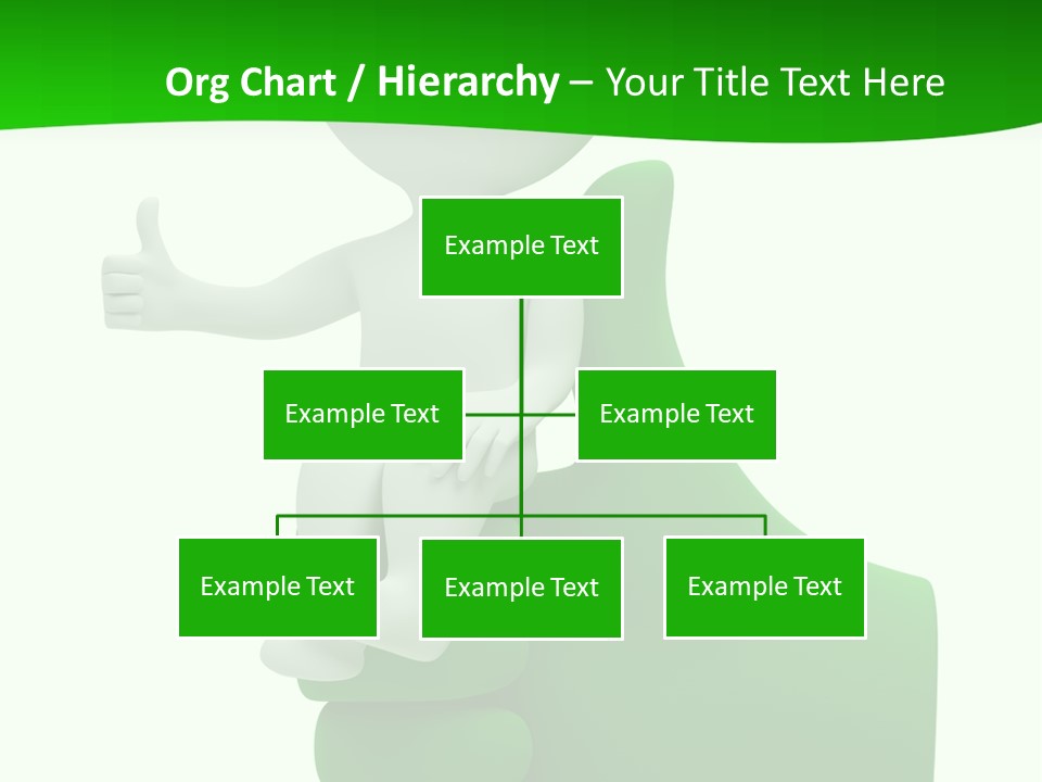 Render Hand Isolated PowerPoint Template