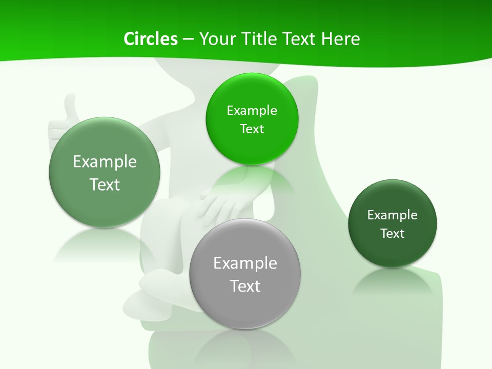 Render Hand Isolated PowerPoint Template