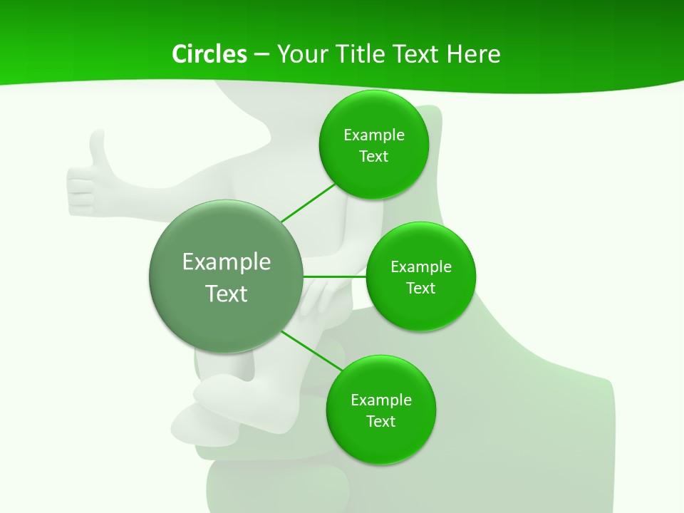 Render Hand Isolated PowerPoint Template