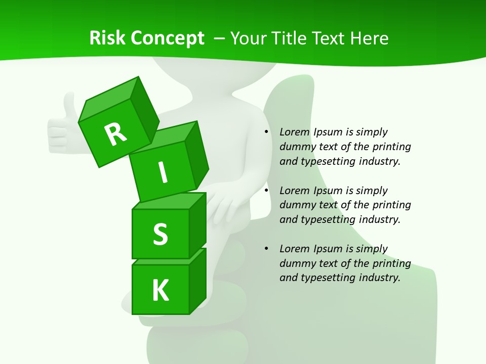 Render Hand Isolated PowerPoint Template