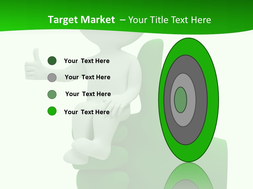 Render Hand Isolated PowerPoint Template